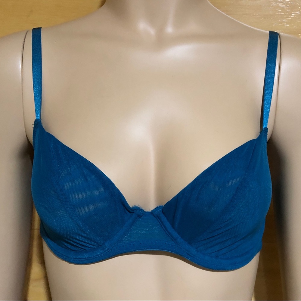32D Sheer Mesh Bra